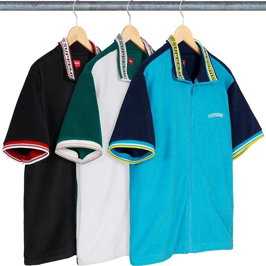 Terry S/S Zip Up